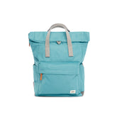 Roka Canfield B Medium Sustainable Nylon Petrol Backpack